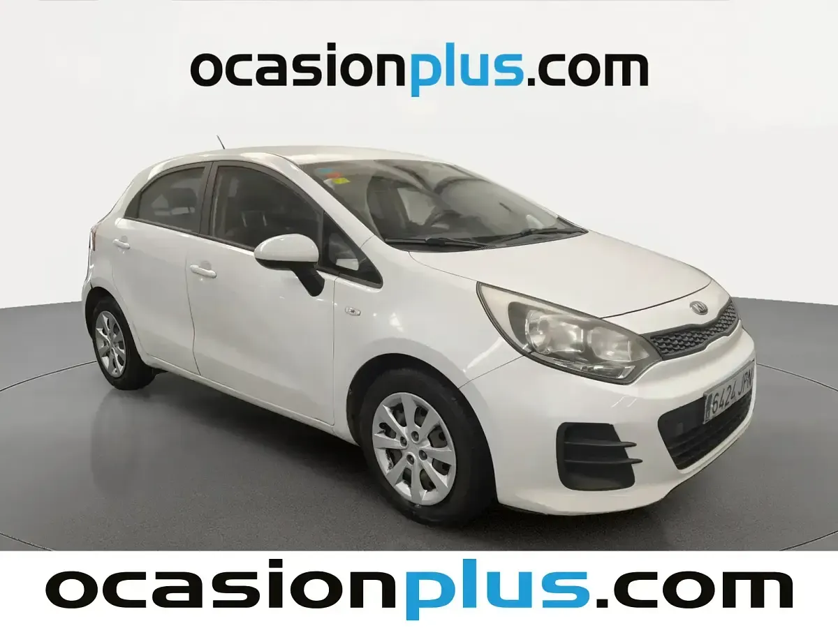 Usado Kia Rio 84 CV (61 kW) 2016 Blanco Utilitario