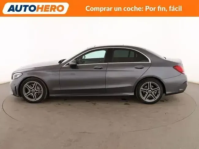Usado Mercedes C200 AMG line 197 CV (144 kW) 2020 Gris Berlina
