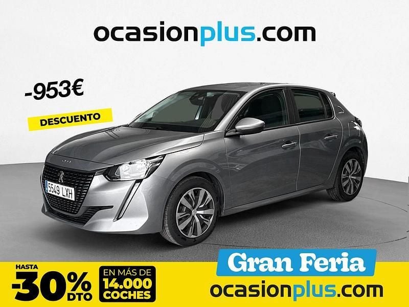 Gris Usado 2020 Peugeot 208 Business-Line Utilitario | 10.490 € (Precio justo) - Imagen 1/4