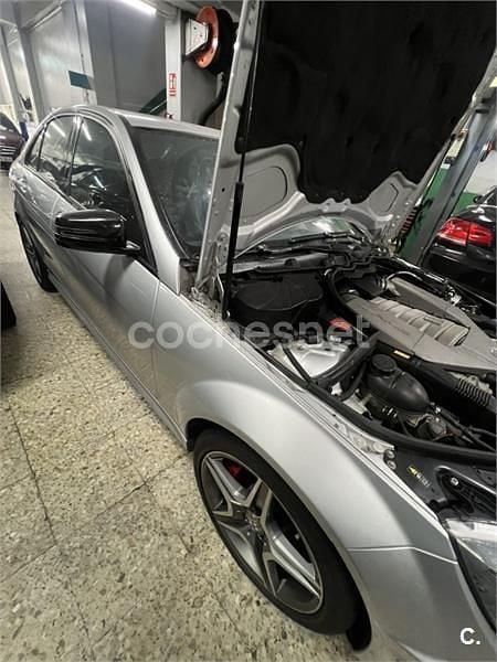 Usado Mercedes C63 AMG 476 CV (350 kW) 2021 Gris / plata Berlina