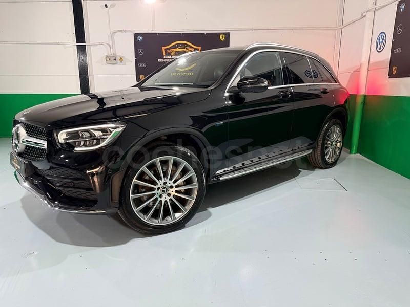 Usado Mercedes GLC300e 306 CV (225 kW) 2021 Negro SUV