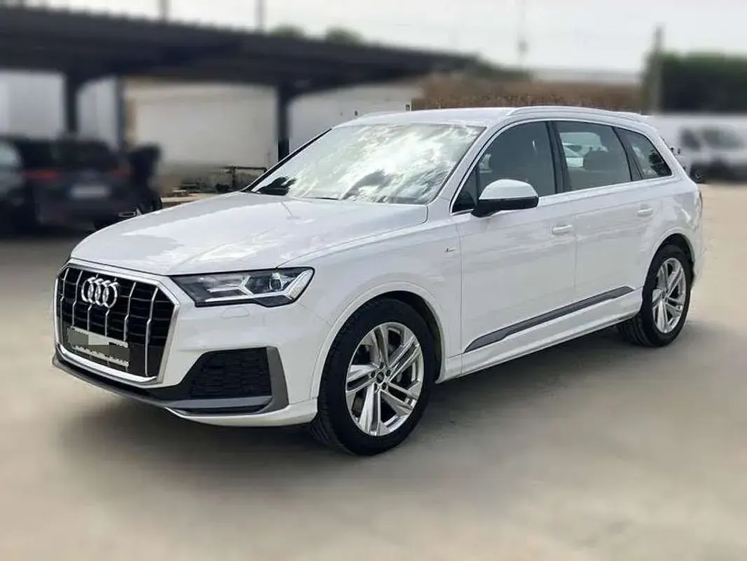 Usado Audi Q7 S-Line 231 CV (169 kW) 2022 Blanco SUV