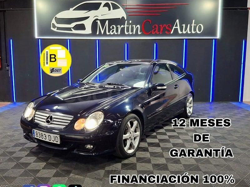 Usado Mercedes C180 143 CV (105 kW) 2005 Negro Berlina