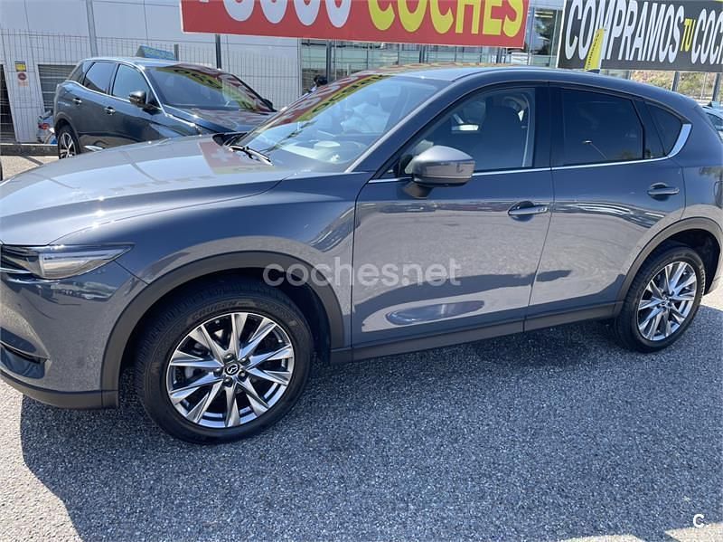 Usado Mazda CX-5 150 CV (110 kW) 2021 Gris / plata SUV