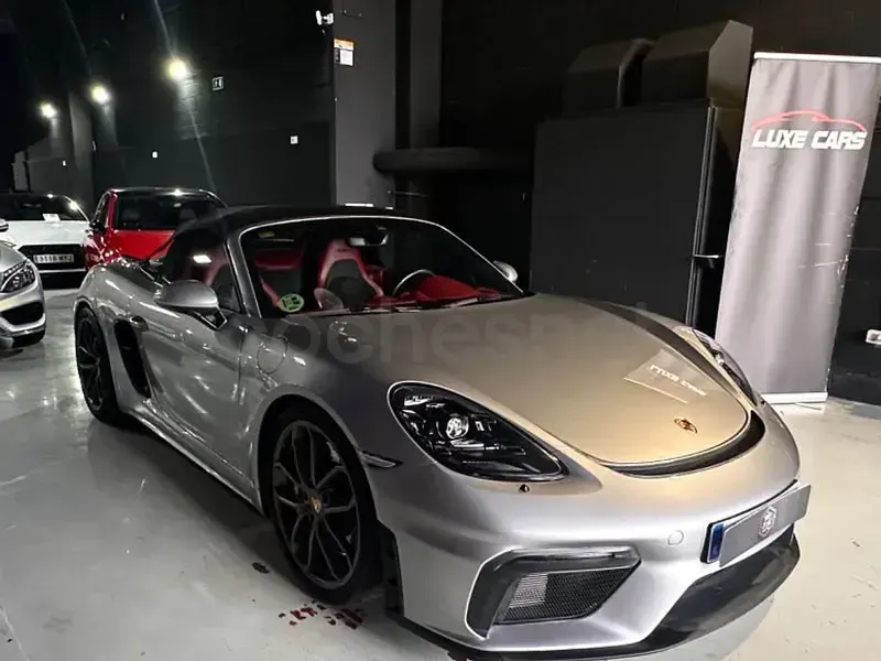 Usado Porsche Boxster Spyder 420 CV (308 kW) 2020 Gris / plata Descapotable