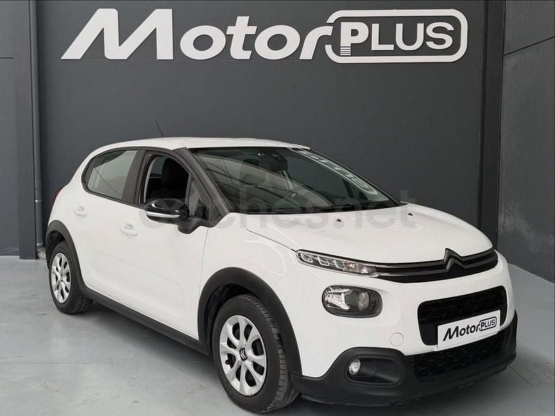 Usado Citroën C3 Feel 99 CV (72 kW) 2019 Blanco Utilitario