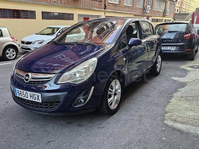 Usado Opel Corsa Cosmo 95 CV (69 kW) 2011 Azul Utilitario