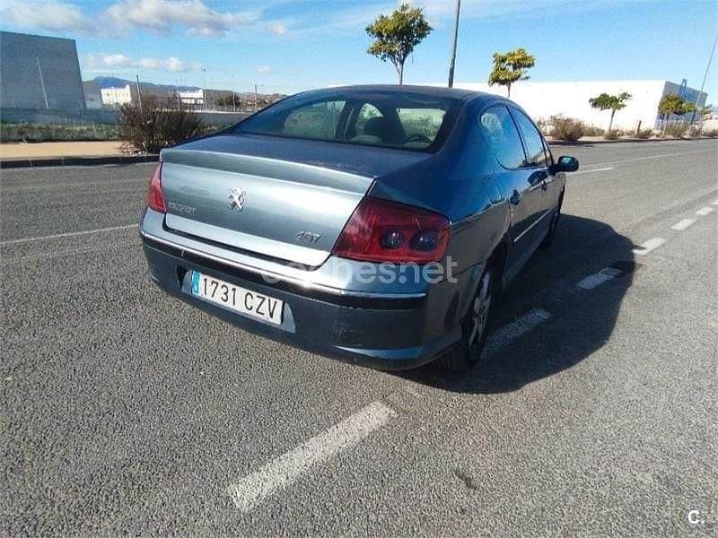 Usado Peugeot 407 136 CV (100 kW) 2004 Gris / plata Berlina