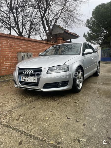 Usado Audi A3 Ambiente 140 CV (102 kW) 2008 Gris / plata Berlina