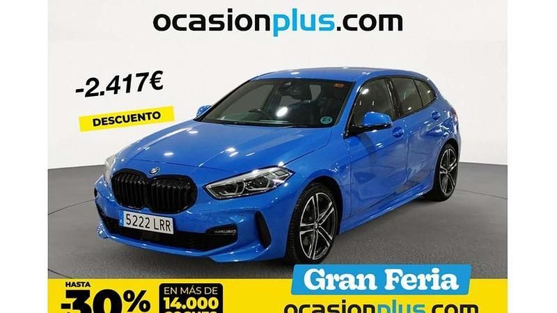 Azul Usado 2021 BMW 118 Utilitario | 24.173 € (Un poco caro) - Imagen 1/4