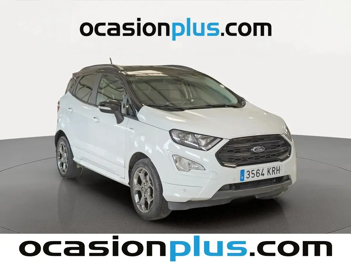 Usado Ford Ecosport ST-Line 125 CV (91 kW) 2018 Blanco SUV