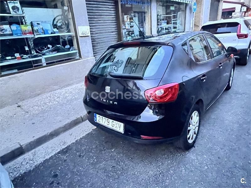 Brugt Seat Ibiza Style 105 HK (77 kW) 2010 Sort Sedan
