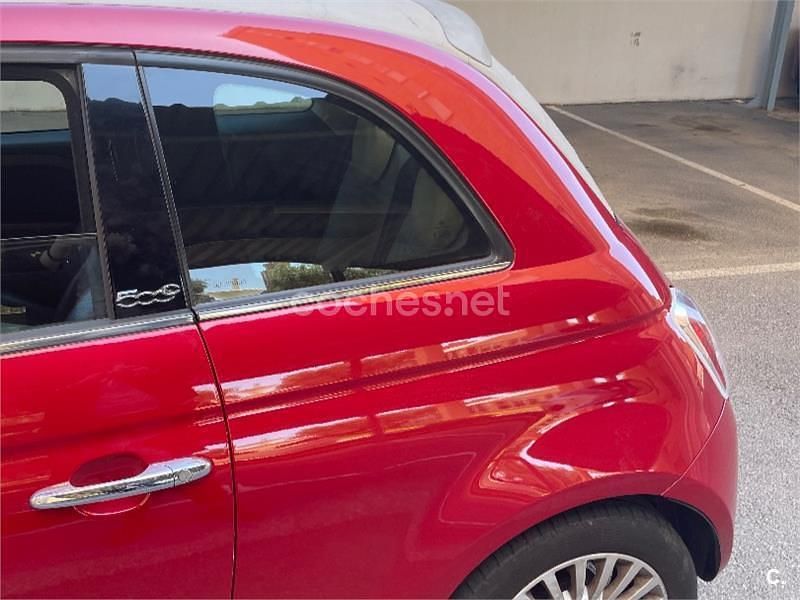 Usado Fiat 500C Pop 69 CV (50 kW) 2010 Rojo Descapotable