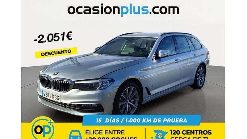 Usado BMW 530 265 CV (194 kW) 2017 Plateado Familiar