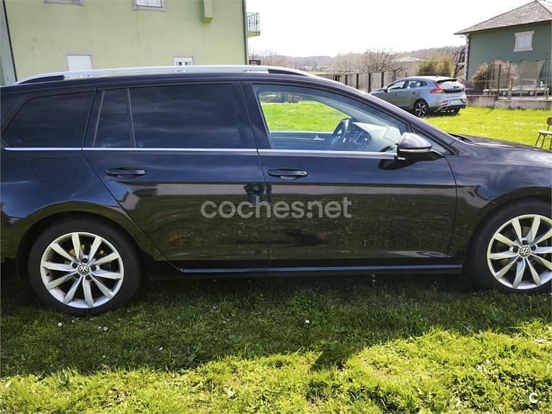 Usado VW Golf VII Sportline 150 CV (110 kW) 2014 Negro Familiar