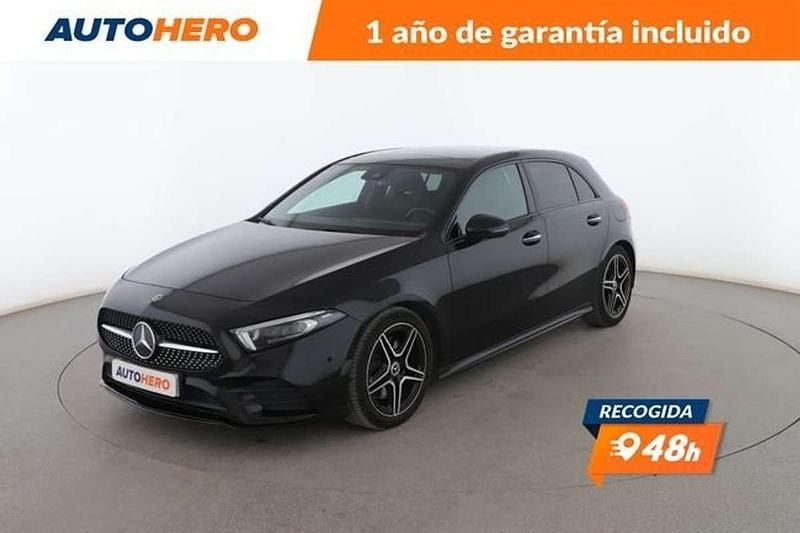 Usado Mercedes A220 AMG line 192 CV (141 kW) 2019 Negro Berlina