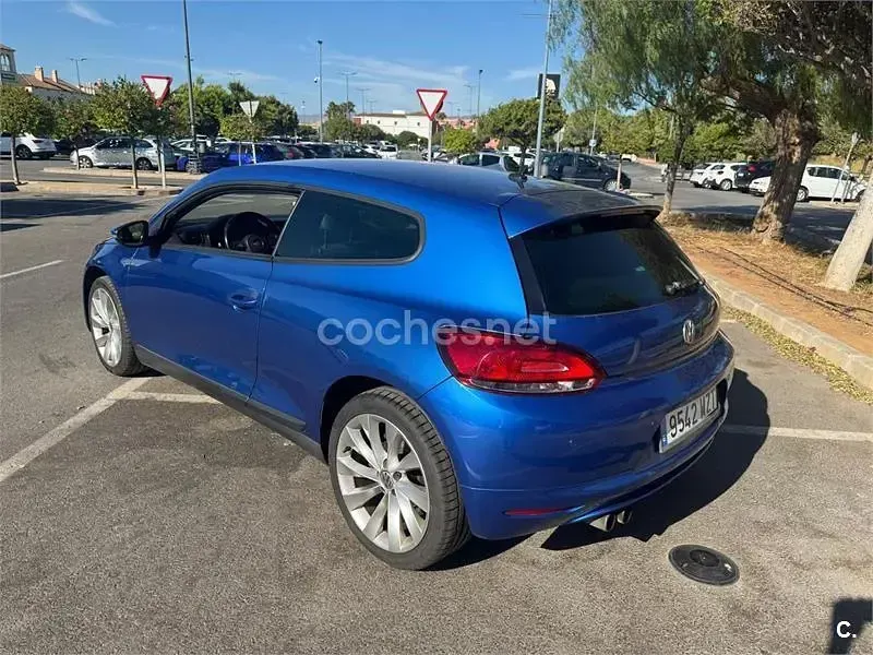 Usado VW Scirocco 210 CV (154 kW) 2012 Azul Coupe
