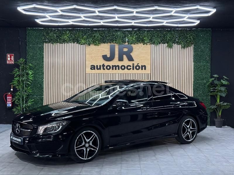 Negro Usado 2015 Mercedes CLA200 AMG line Berlina | 21.990 € (Un poco caro) - Imagen 1/4