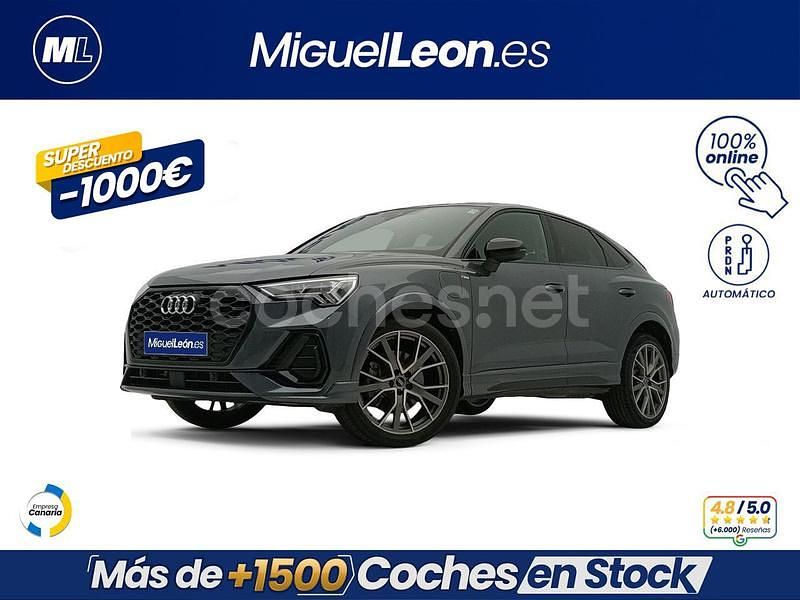 Gris / plata Usado 2021 Audi Q3 Sportback S-Line SUV | 34.985 € (Precio justo) - Imagen 1/3