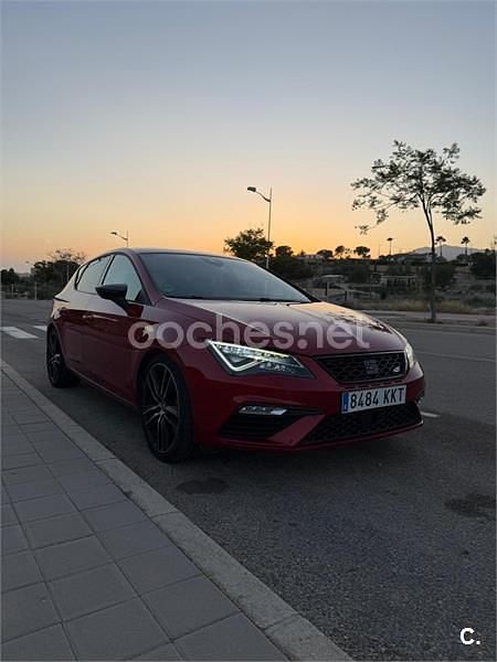 Granate Usado 2018 Cupra Leon Berlina | 28.000 € (Precio justo) - Imagen 1/4