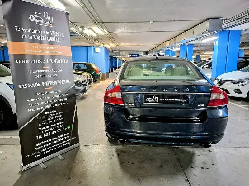 Usado Volvo S80 Executive 215 CV (158 kW) 2011 Azul Berlina