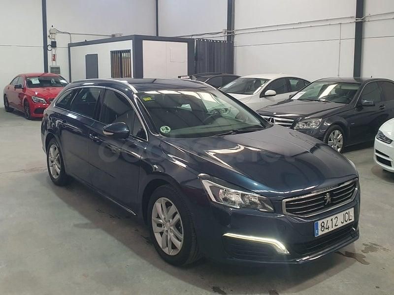 Usado Peugeot 508 SW Active 150 CV (110 kW) 2015 Azul Familiar