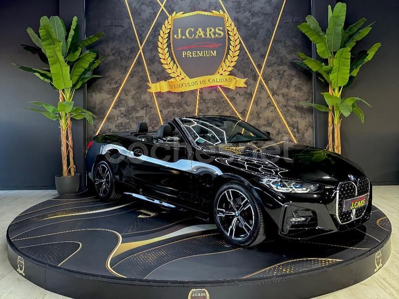 Usado BMW 420 M Sport 184 CV (135 kW) 2022 Negro Descapotable