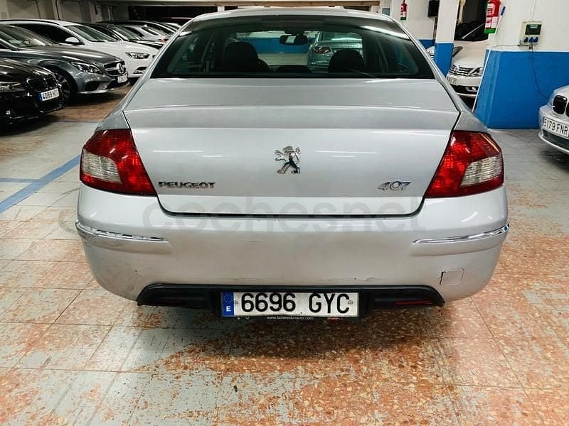 Usado Peugeot 407 Premium 136 CV (100 kW) 2009 Gris / plata Berlina