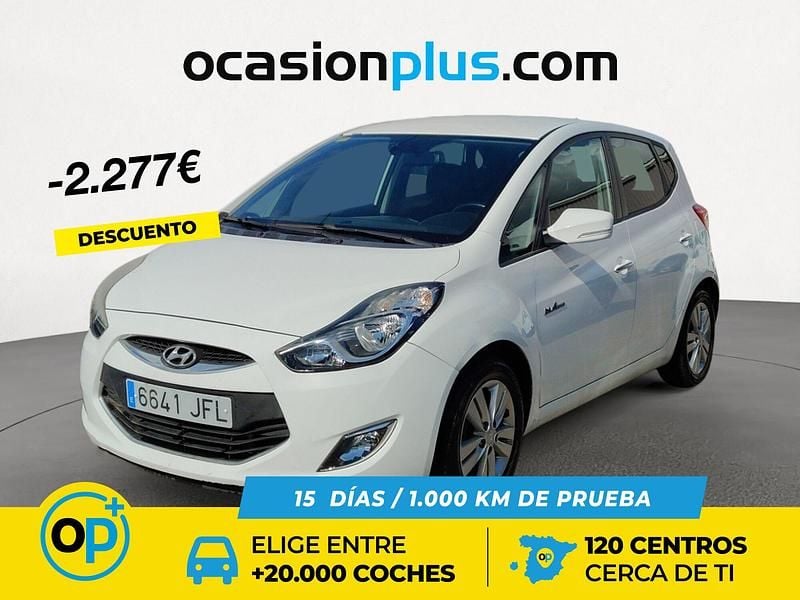 Blanco Usado 2015 Hyundai ix20 Utilitario | 8850 € (Precio justo) - Imagen 1/4