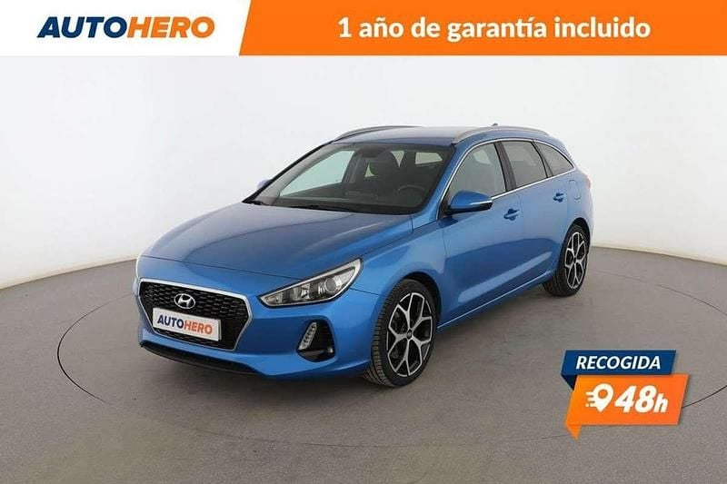 Azul Usado 2017 Hyundai i30 Familiar | 12.399 € (Buen precio) - Imagen 1/3