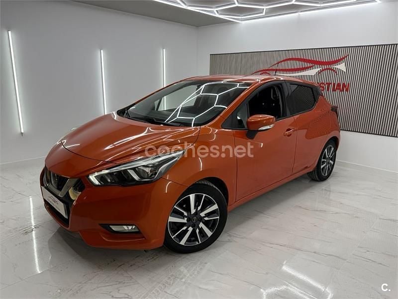 Usado Nissan Micra 100 CV (73 kW) 2019 Naranja Utilitario