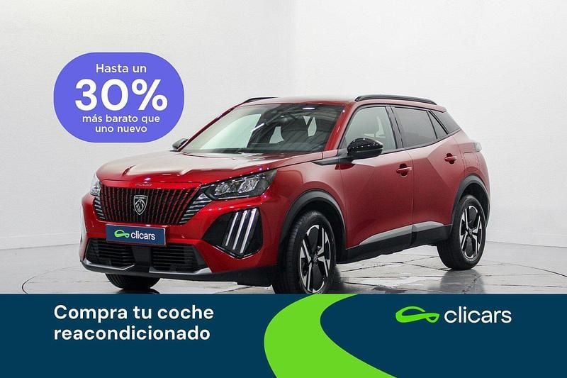 Rojo Usado 2024 Peugeot 2008 Allure SUV | 16.490 € (Buen precio) - Imagen 1/4