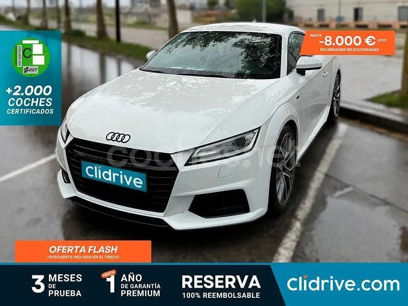 Blanco Usado 2015 Audi TT S-Line Coupe | 18.590 € (Precio justo) - Imagen 1/3