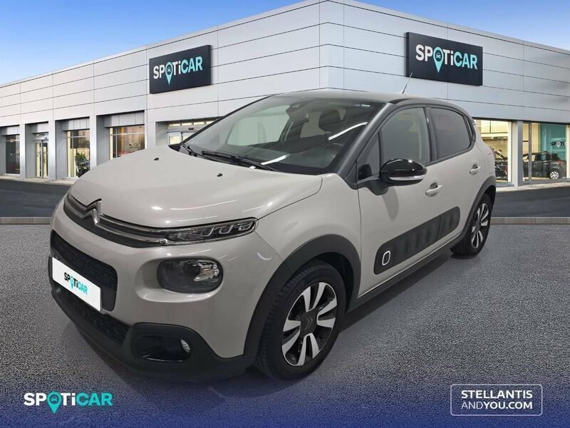 Beige Usado 2020 Citroën C3 PureTech Utilitario | 13.100 € (Precio justo) - Imagen 1/4
