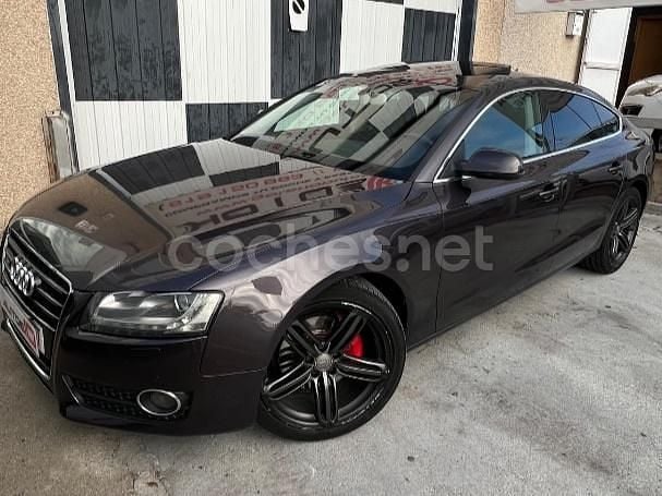 Granate Usado 2010 Audi A5 Sportback Utilitario | 9950 € (Super precio) - Imagen 1/4