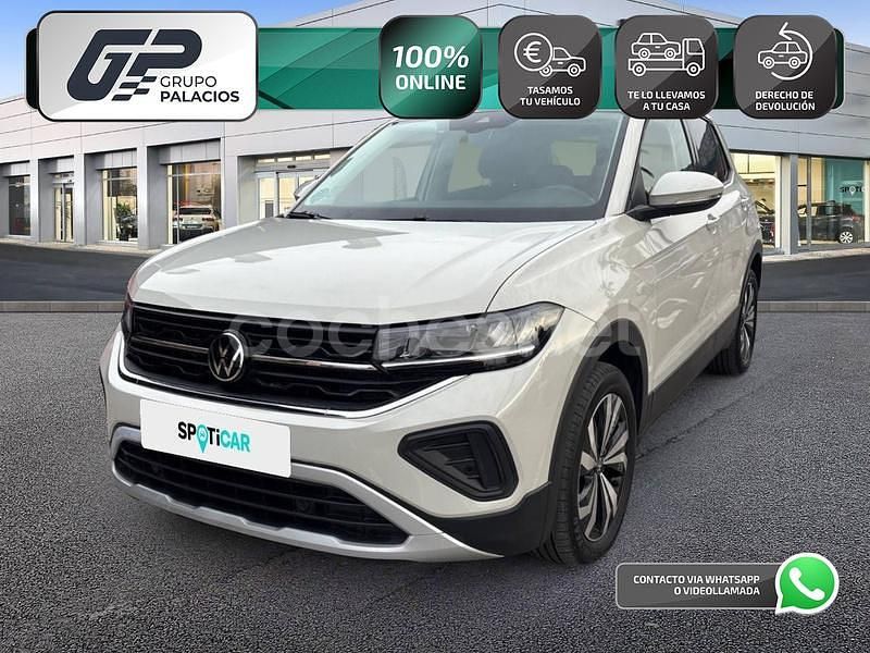 Blanco Usado 2024 VW T-Cross SUV | 21.795 € (Un poco caro) - Imagen 1/4
