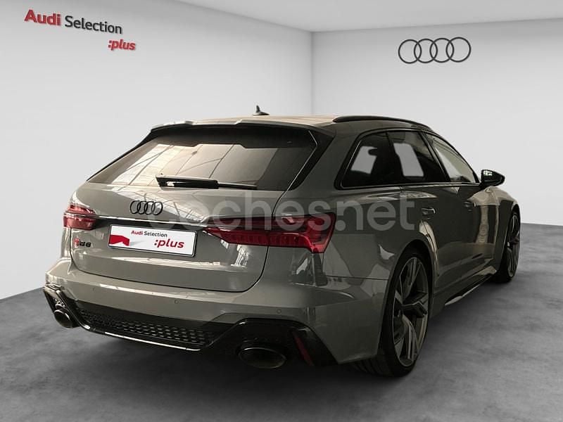Usado Audi RS6 Performance 630 CV (463 kW) 2024 Gris / plata Familiar