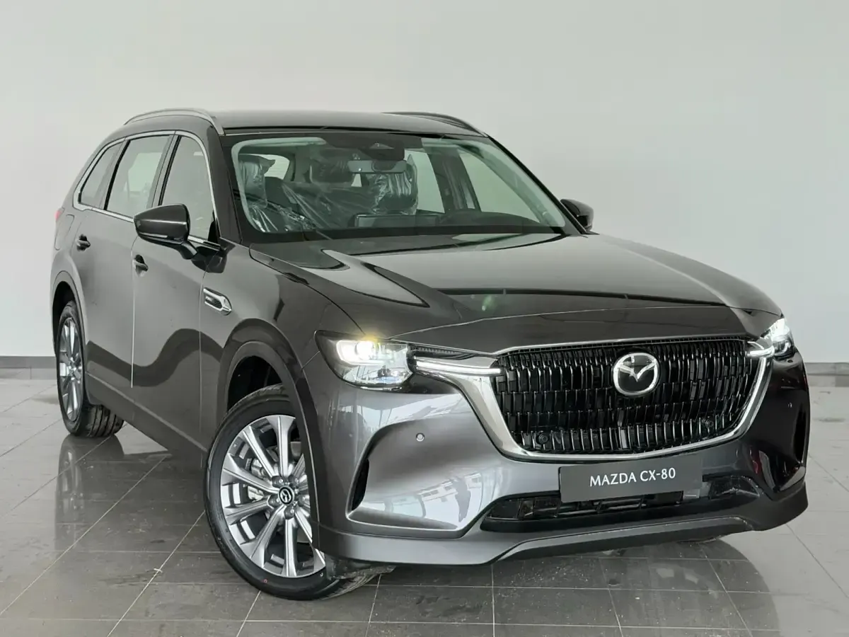 Novo Mazda CX-80 Exclusive-Line 327 HP (240 kW) 2025 Cinzento SUV