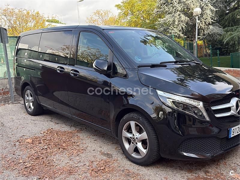 Negro Usado 2021 Mercedes V220 Monovolumen | 38.500 € (Precio justo) - Imagen 1/4