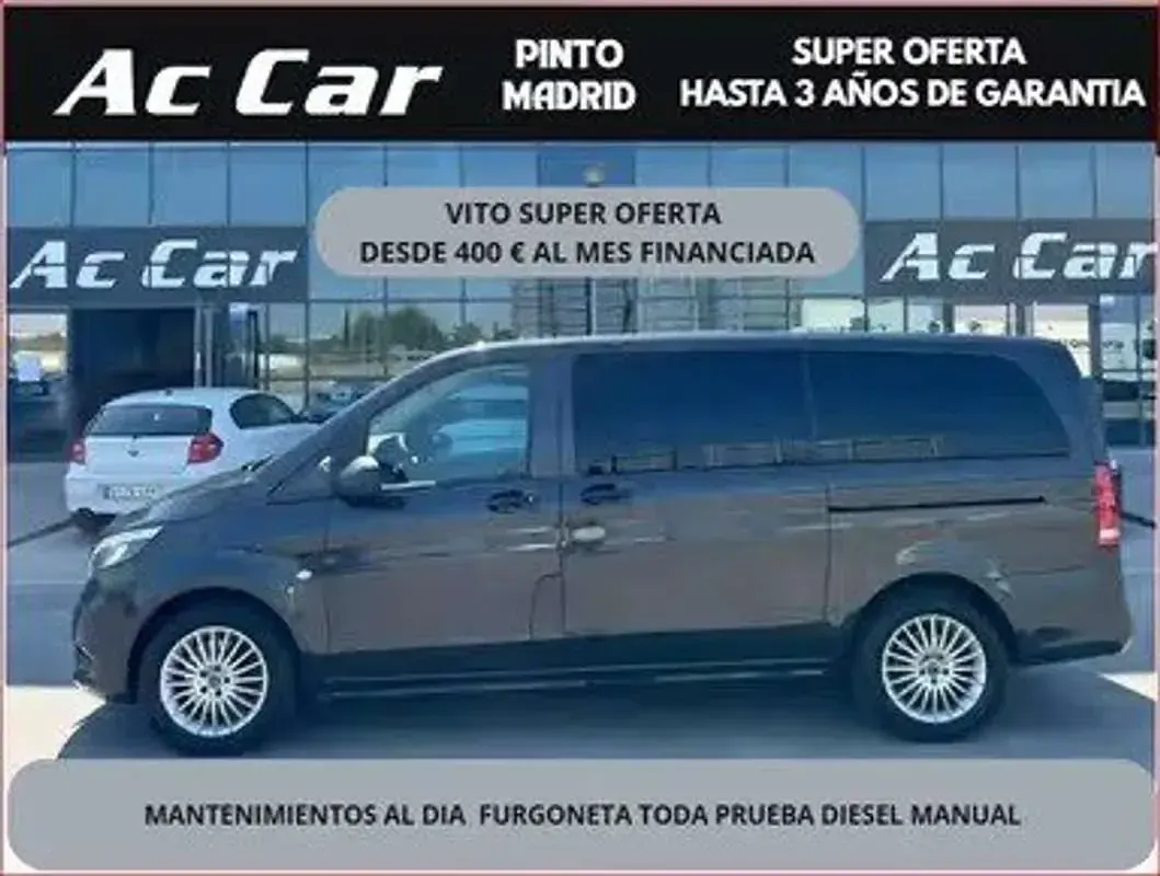 Usado Mercedes Vito 163 CV (119 kW) 2021 Negro Van