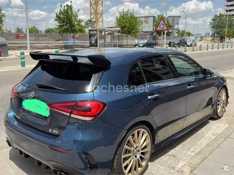 Usado Mercedes A35 AMG 306 CV (225 kW) 2019 Azul Berlina