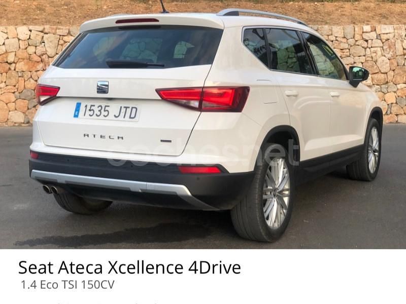 Begagnad Seat Ateca 4Drive 150 HK (110 kW) 2016 Vit SUV