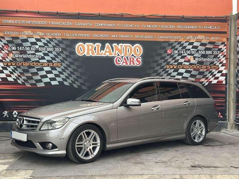 Usado Mercedes C220 Edition 170 CV (125 kW) 2009 Gris / plata Familiar