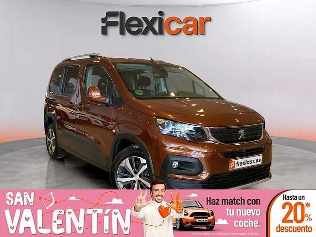 Marrón Usado 2019 Peugeot Rifter Allure Monovolumen | 22.490 € (Un poco caro) - Imagen 1/4