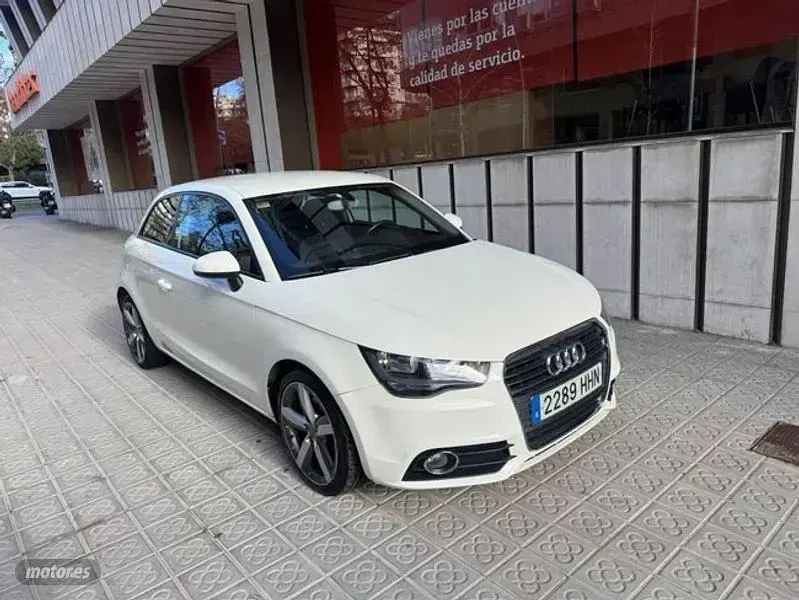 Usado Audi A1 Ambition 104 CV (76 kW) 2011 Blanco Utilitario