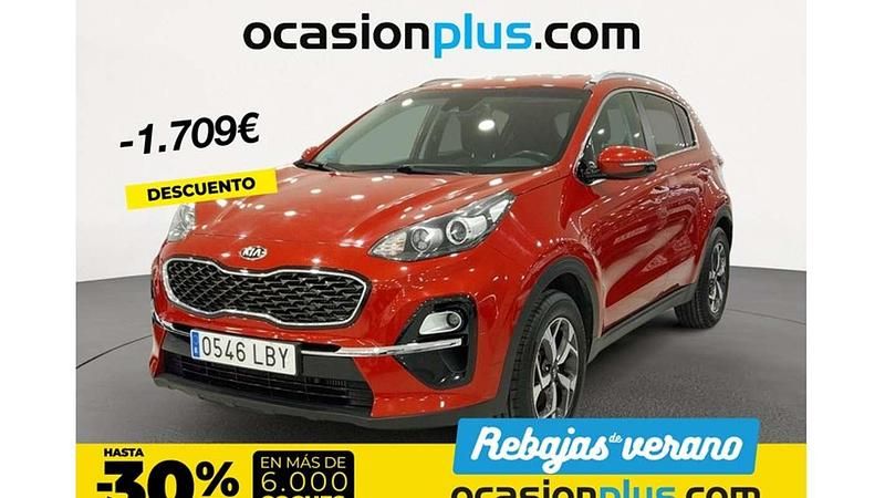 Rojo Usado 2019 Kia Sportage SUV | 16.182 € (Buen precio) - Imagen 1/4
