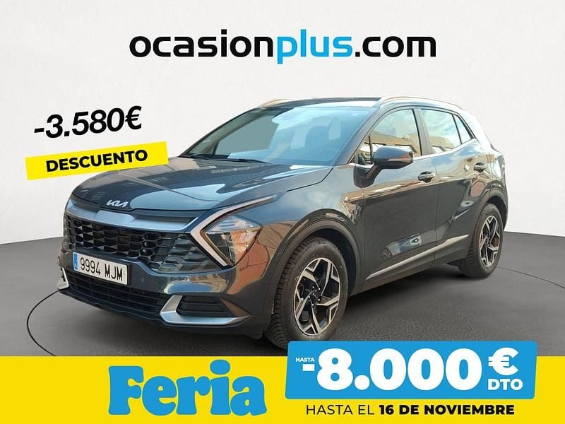 Gris Usado 2023 Kia Sportage SUV | 23.550 € (Precio justo) - Imagen 1/4