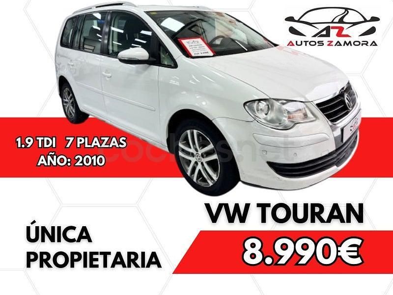 Usado VW Touran Edition 105 CV (77 kW) 2010 Blanco Monovolumen