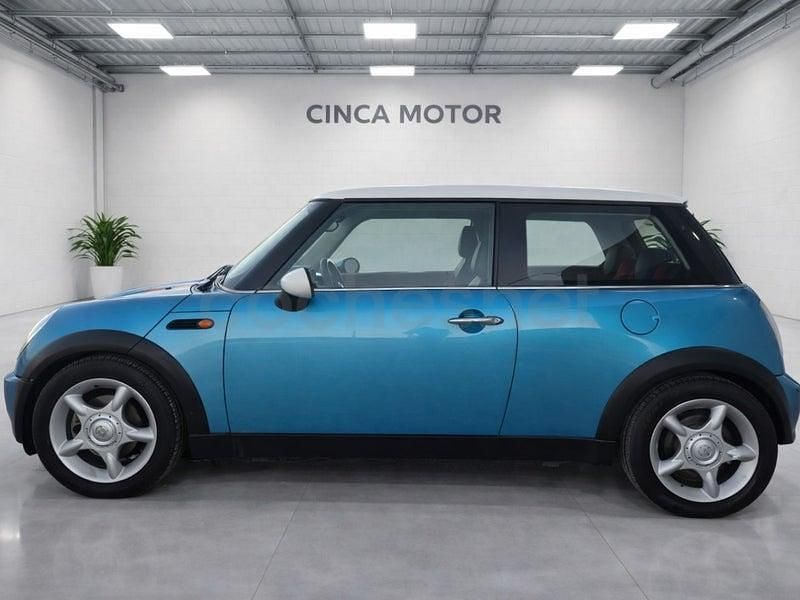 Usado Mini Cooper 115 CV (84 kW) 2003 Azul Utilitario