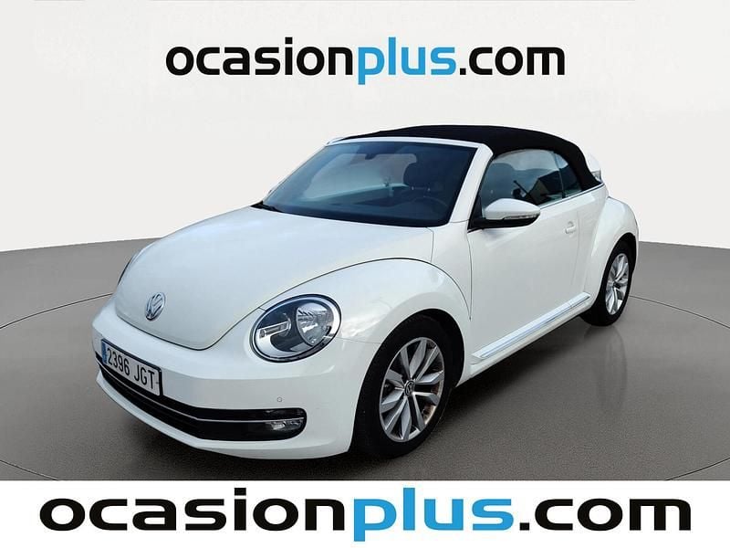 Usado VW Beetle Design 110 CV (80 kW) 2015 Blanco Descapotable